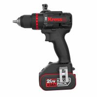 Дрель-шуруповерт ударная KRESS KUC33 20V 95Нм, бесщеточная аккумуляторная